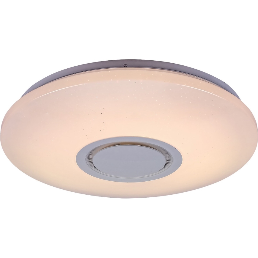 Rabalux - LED RGB Стельовий світильник з регулюванням яскравості та динаміком LED/24W/230V Wi-Fi Tuya + пульт дистанційного керування