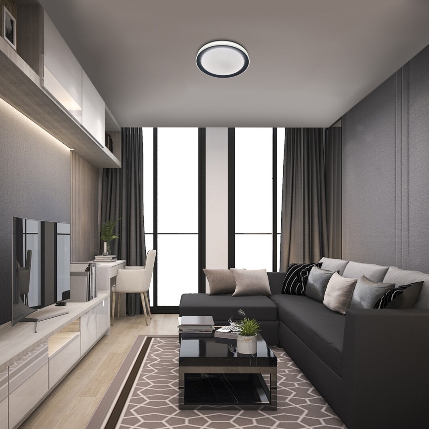 Rabalux - LED RGB Димований стельовий світильник LED/40W/230V 2700-6500K Wi-Fi Tuya діаметр 51 см + пульт дистанційного керування