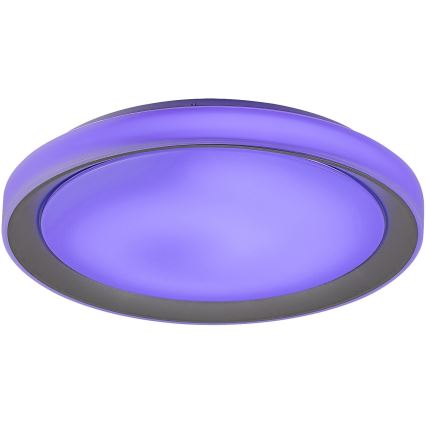 Rabalux - LED RGB Димований стельовий світильник LED/40W/230V 2700-6500K Wi-Fi Tuya діаметр 51 см + пульт дистанційного керування