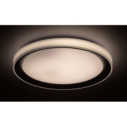 Rabalux - Светодиодный потолочный RGB-светильник с регулированием яркости LED/40W/230V 2700-6500K Wi-Fi Tuya  + дистанционное управление