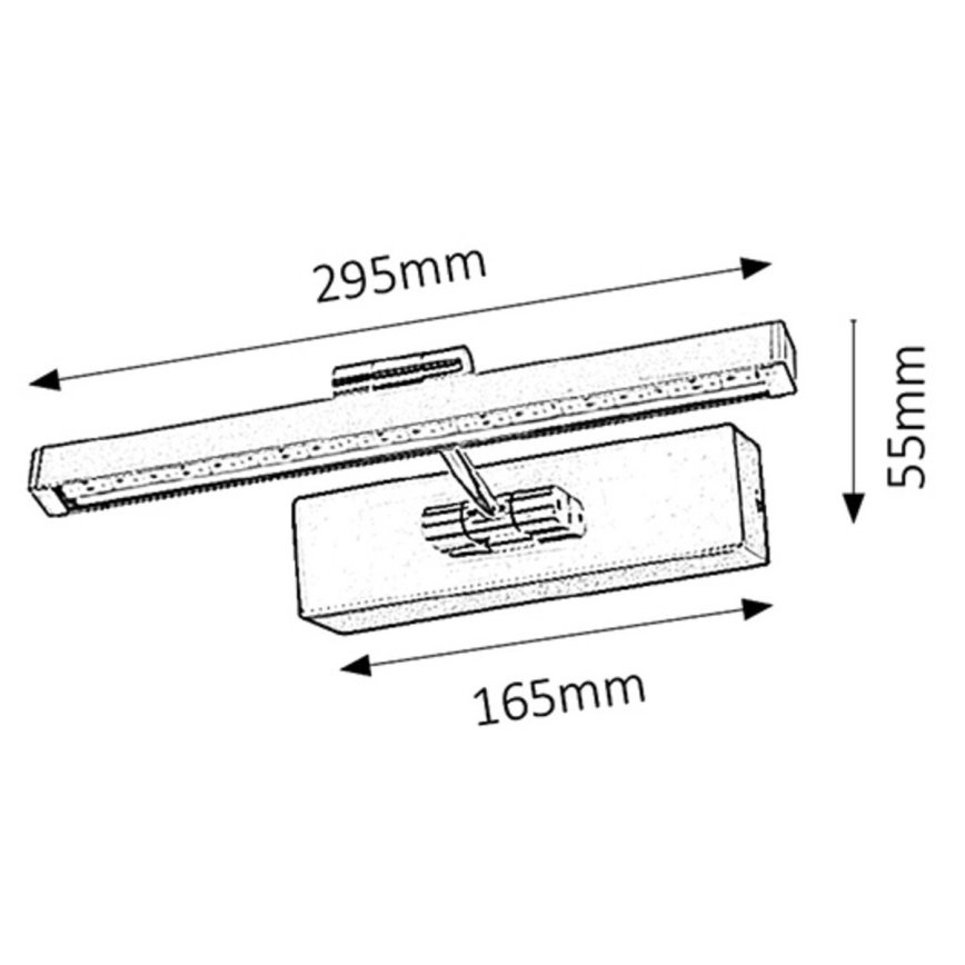 Rabalux - LED підсвітка картин LED/5W/230V