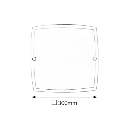 Rabalux - Потолочный светильник 1xE27/60W/230V