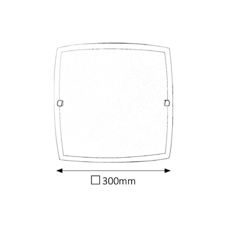 Rabalux - Потолочный светильник 1xE27/60W/230V