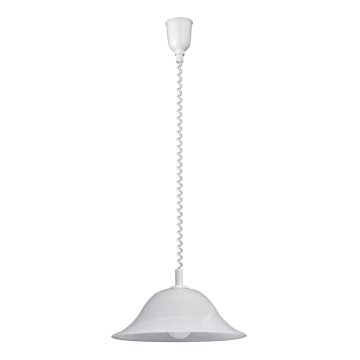 Rabalux 3904 - Люстра с регулятором высоты ALABASTRO 1xE27/60W/230V