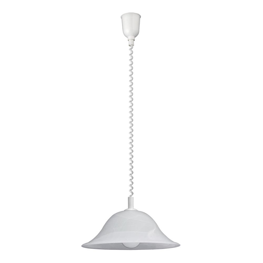 Rabalux 3904 - Люстра с регулятором высоты ALABASTRO 1xE27/60W/230V