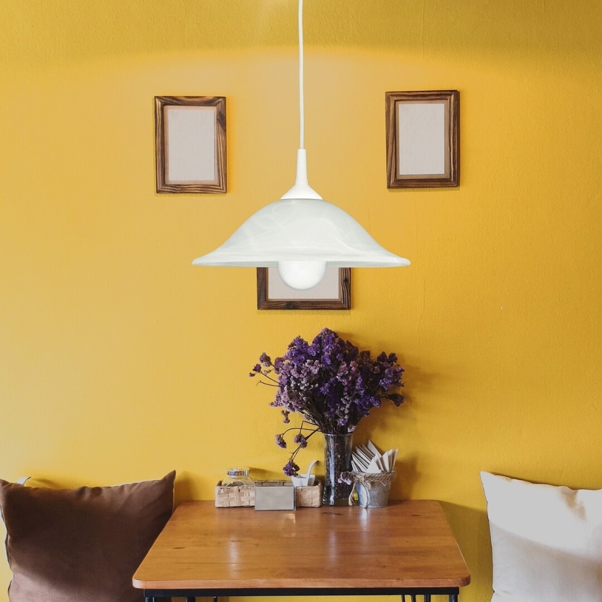 Rabalux - Люстра 1xE27/60W/230V алебастрове скло