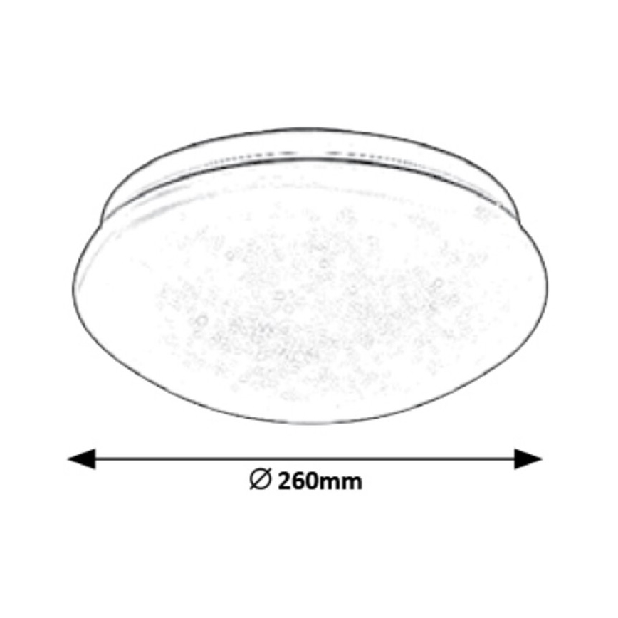Rabalux - Стельовий LED світильник LED/12W/230V діаметр 26 см