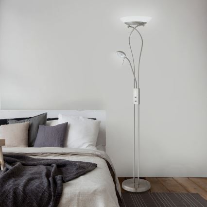 Rabalux - Торшер с регулированием яркости 1xR7s/230W + 1xG9/40W