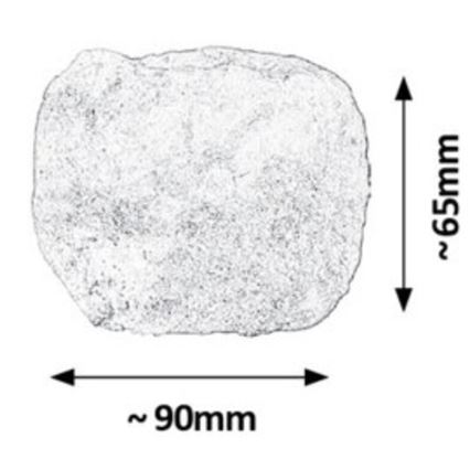 Rabalux - Солевая лампа - подсвечник 0,6 kg