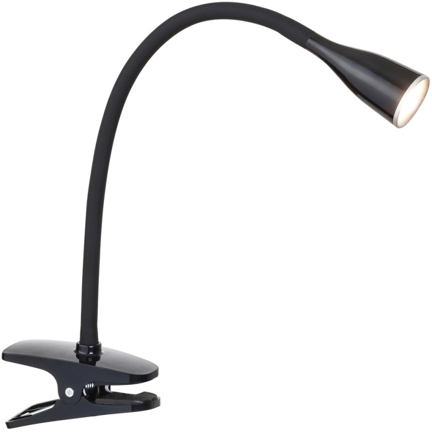 Rabalux 4197 - Светодиодная настольная лампа с зажимом JEFF 1xLED/4,5W/230V черная