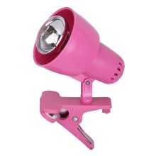 Rabalux 4359 - Лампа с зажимом CLIP 1xE14/40W/230V розовая