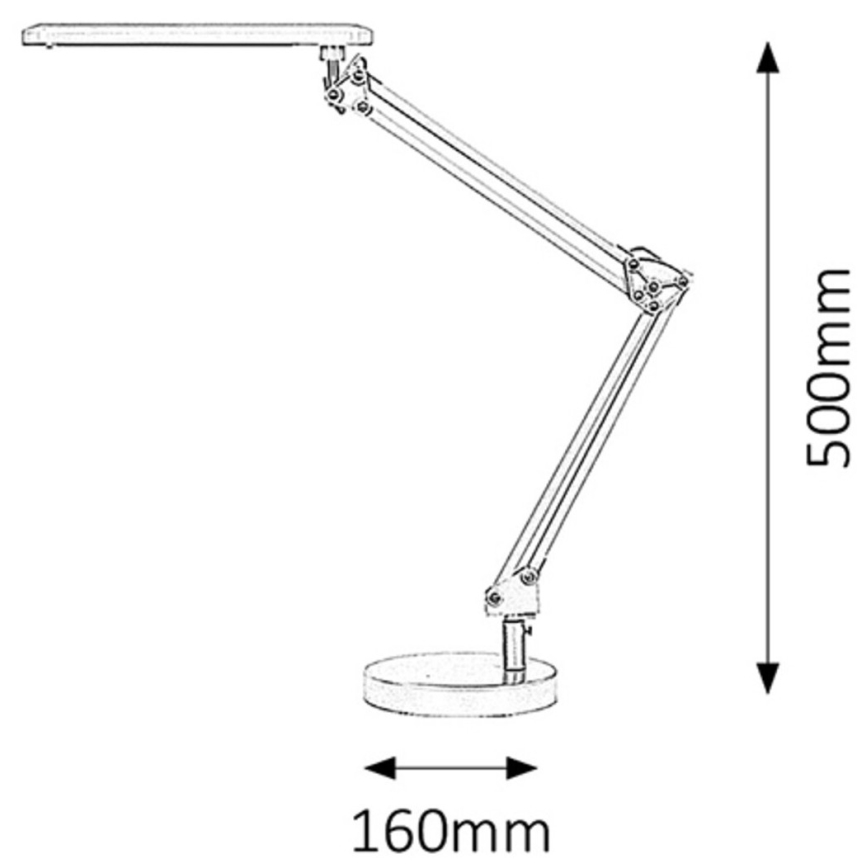 Rabalux - Світлодіодна настільна лампа 1xLED/5,6W/230V