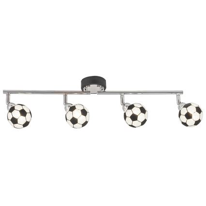 Rabalux 4474 - Дитячий точковий LED світильник 4xG9/4W/230V білий