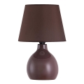 Rabalux 4476 - Настольная лампа INGRID 1xE14/40W/230V коричневая