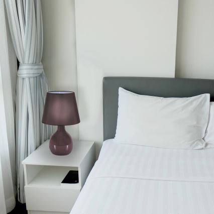 Rabalux 4476 - Настольная лампа INGRID 1xE14/40W/230V коричневая