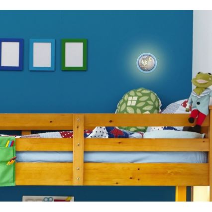 Rabalux - Светодиодный детский настенный светильник LED/0,3W/2x AA