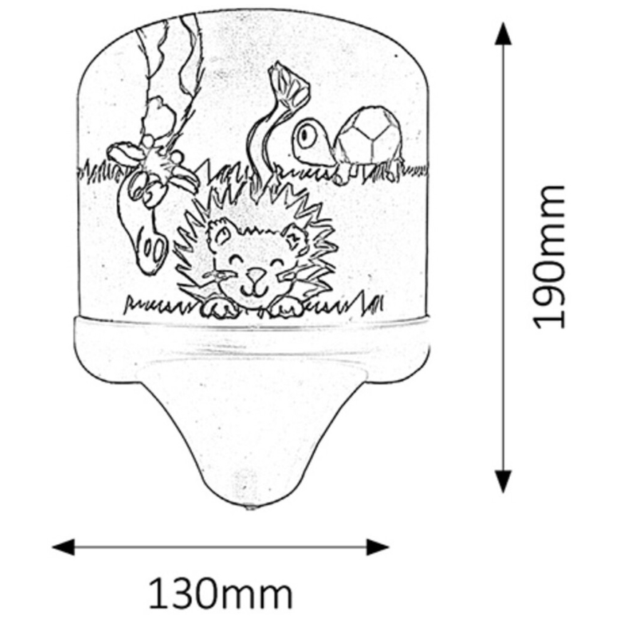 Rabalux - Дитяче настінне освітлення E14/7W