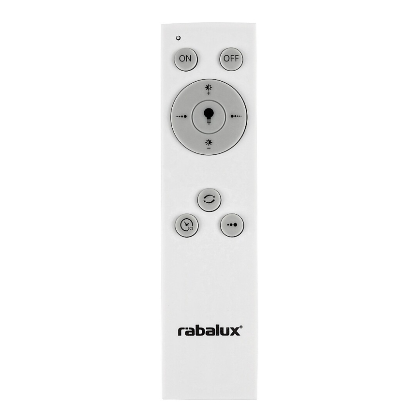 Rabalux - LED димований стельовий світильник LED/70 Вт/230 В + пульт ДУ 44x44 см