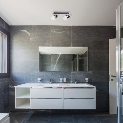 Rabalux - Світлодіодний точковий світильник HAROLD 2xLED/5W/230V IP44