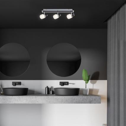 Rabalux 5023 - Светодиодный настенный светильник для ванной комнаты HAROLD LED/15W/230V IP44