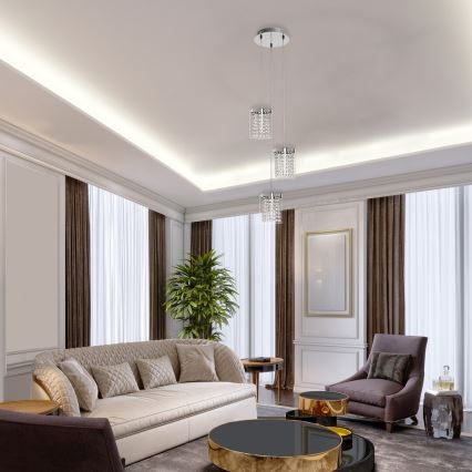 Rabalux 5044 - Світлодіодна підвісна люстра ASTRELLA 3xLED/6W/230V