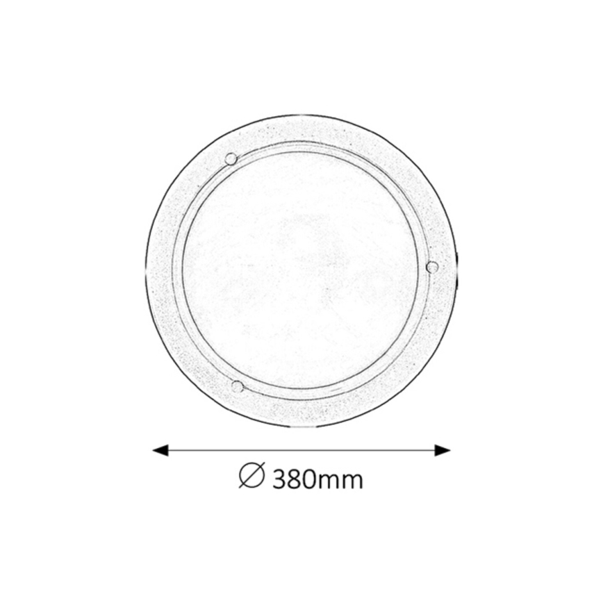 Rabalux - Потолочный светильник 2xE27/60W/230V диаметр 38 см