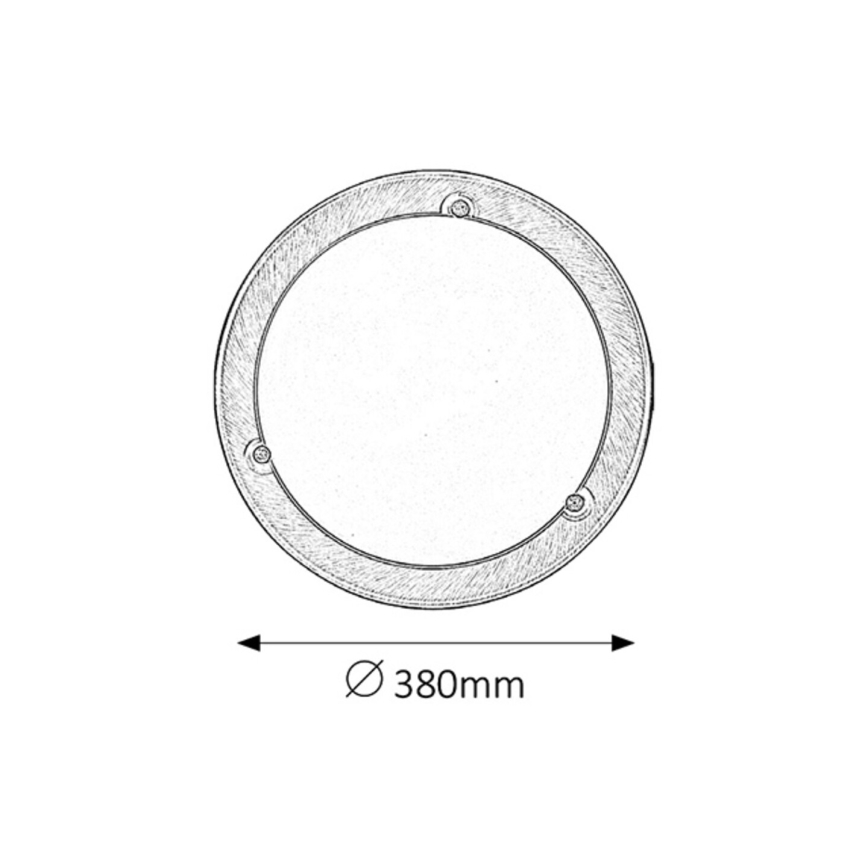 Rabalux - Потолочный светильник 2xE27/60W/230V диаметр 38 см
