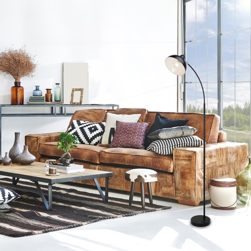 Rabalux - Торшер 1xE27/40W/230V чорний