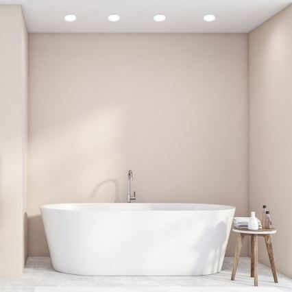 Rabalux - Вбудований стельовий LED світильник для ванної LED/3W/230V IP44 білий