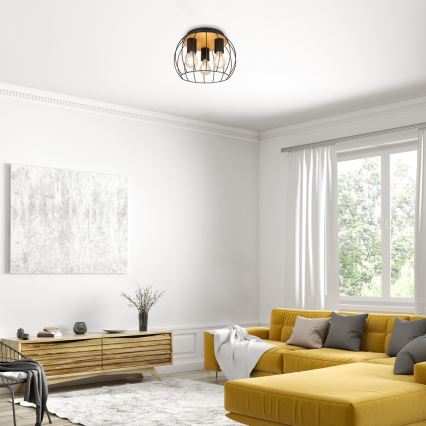 Rabalux - Потолочный светильник 3xE27/25W/230V диаметр 30 см