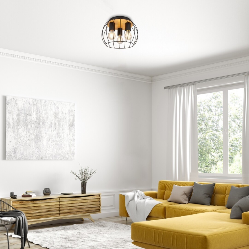 Rabalux - Потолочный светильник 3xE27/25W/230V диаметр 30 см