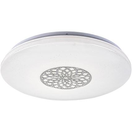 Rabalux - Светодиодный потолочный RGB-светильник с регулированием яркости LED/24W/230V 3000-6500K Wi-Fi Tuya диаметр 39,5 см + дистанционное управление