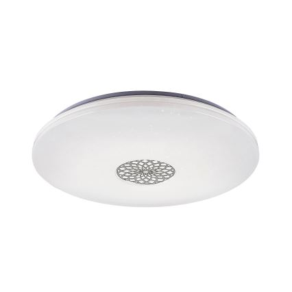 Rabalux - Светодиодный RGB потолочный светильник с диммером LED/40W/230V 3000-6500K Wi-Fi Tuya диаметр 60 см + пульт дистанционного управления