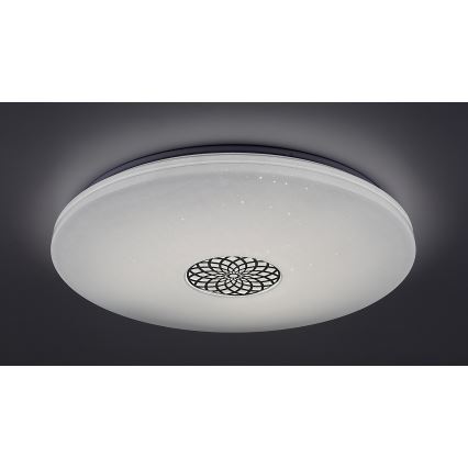 Rabalux - LED RGB Стельовий світильник з регулюванням яскравості LED/40W/230V 3000-6500K Wi-Fi Tuya діаметр 60 см + пульт дистанційного керування