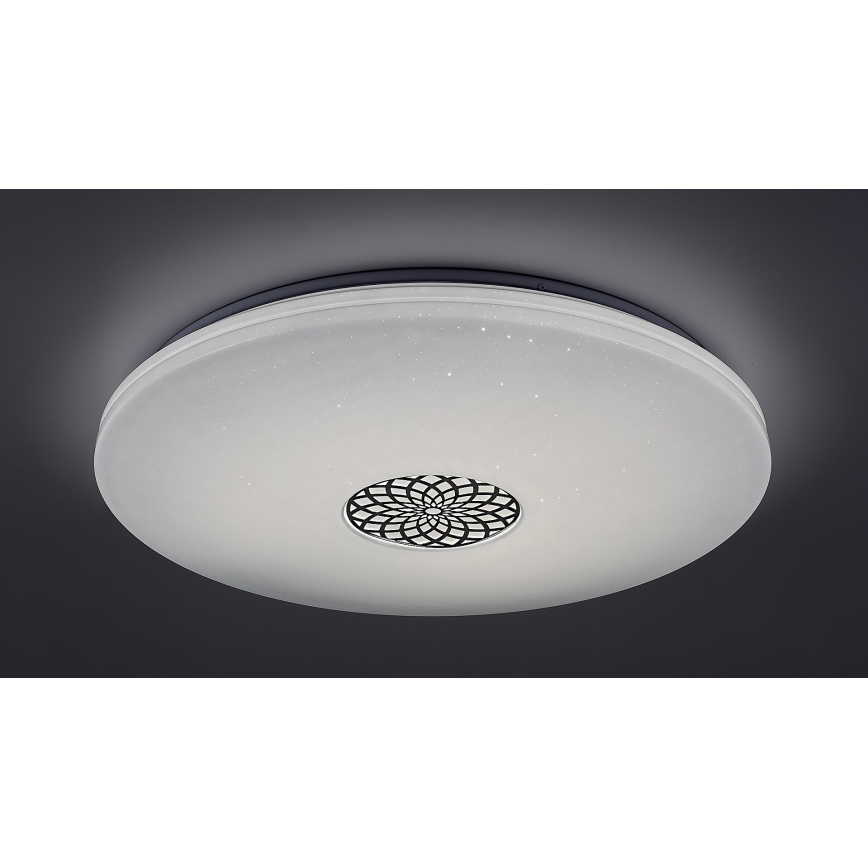 Rabalux - Светодиодный потолочный RGB-светильник с регулированием яркости LED/40W/230V 3000-6500K Wi-Fi Tuya диаметр 60 см + дистанционное управление