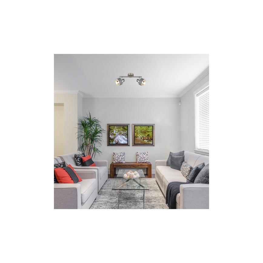 Rabalux 5380 - Точковий світильник BASIL 2xE14/40W/230V