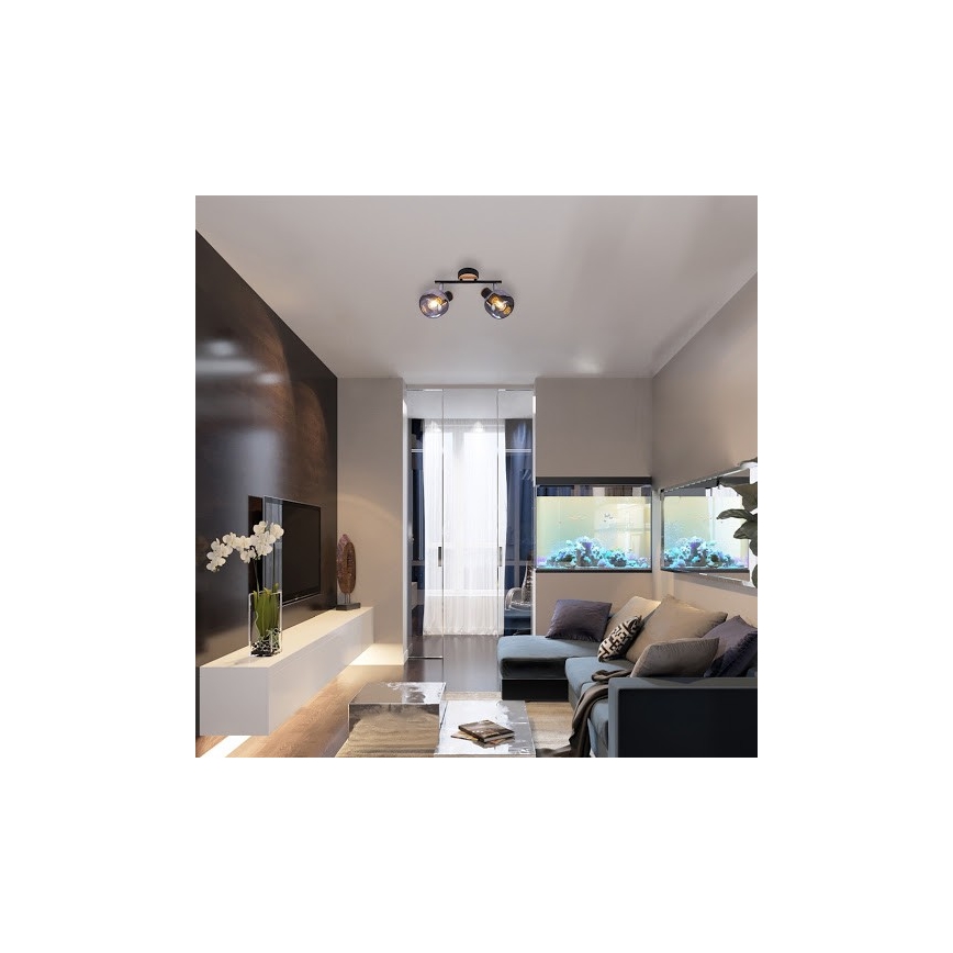 Rabalux 5398 - Точковий світильник SALAZAR 2xE14/40W/230V