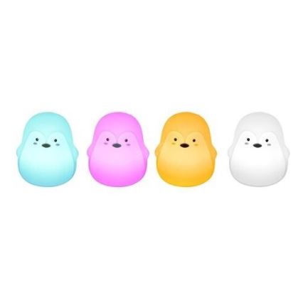 Rabalux - Светодиодная детская RGB-лампа LED/0,4W 1200 mAh пингвин
