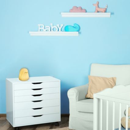 Rabalux - Светодиодная детская RGB-лампа LED/0,4W 1200 mAh пингвин