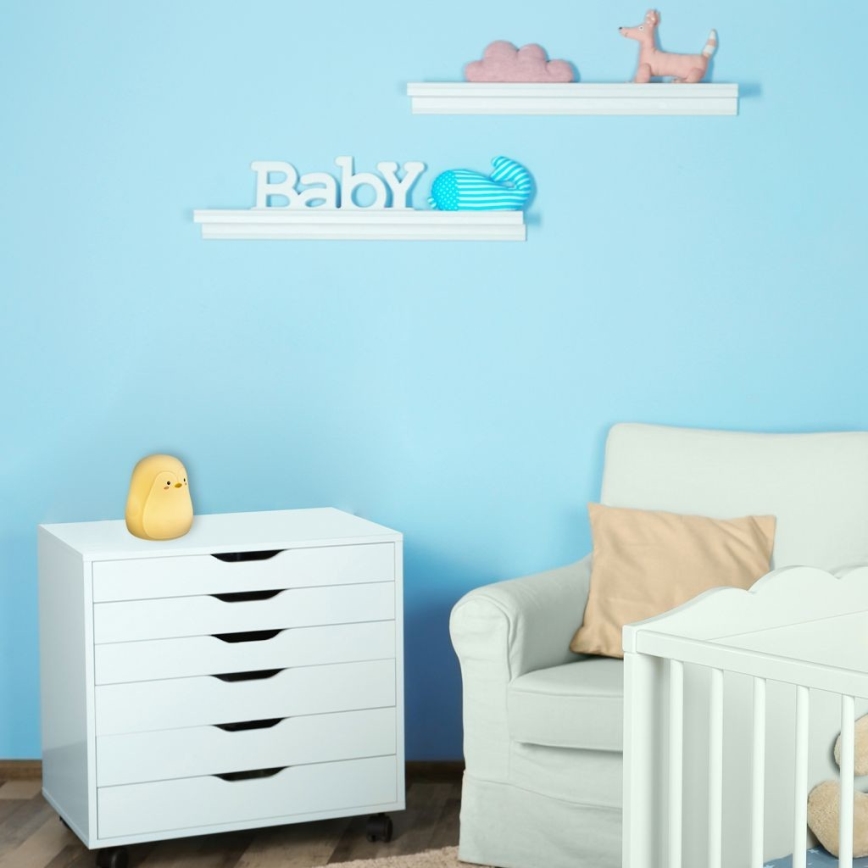 Rabalux - Светодиодная детская RGB-лампа LED/0,4W 1200 mAh пингвин
