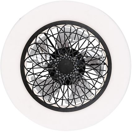 Rabalux - Світильник стельовий світлодіодний з регулюванням яскравості та вентилятором LED/35W/230V 3000-6000K + дистанційне керування