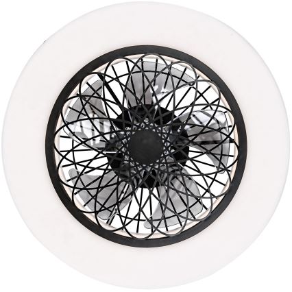 Rabalux - Світильник стельовий світлодіодний з регулюванням яскравості та вентилятором LED/35W/230V 3000-6000K + дистанційне керування