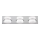 Rabalux 5491 - Світлодіодний настінний світильник для ванної кімнати TONY 3xLED/5W/230V IP44