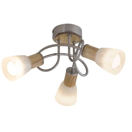 Rabalux 5539 - Припотолочная люстра GAVIN 3xE14/40W/230V