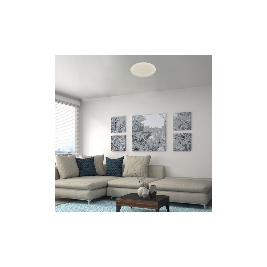 Rabalux - Стельовий LED світильник з регулюванням яскравості LED/24W/230V Wi-Fi 3000-6500K + дистанційне керування