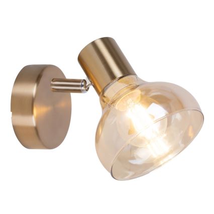 Rabalux 5546 - Настенный светильник HOLLY 1xE14/40W/230V золотистый