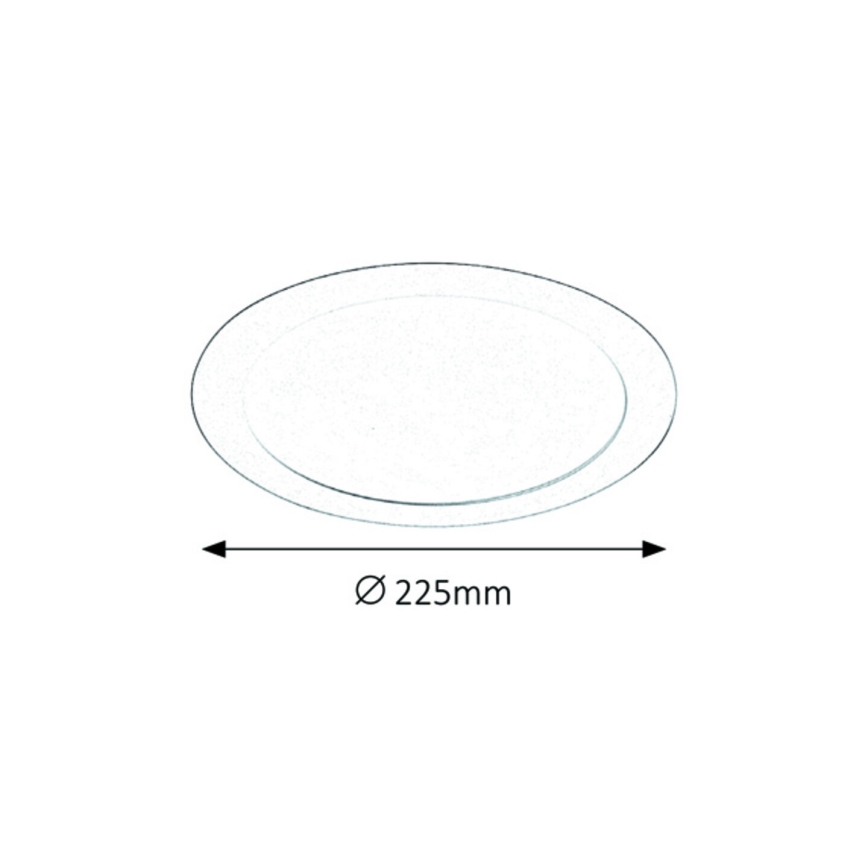 Rabalux - Світлодіодний підвісний стельовий світильник LED/18W/230V
