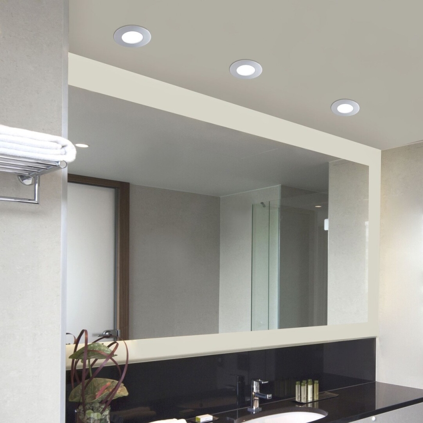 Rabalux 5584 - Светодиодный встраиваемый светильник для ванной комнаты LOIS LED/3W/230V IP44 4000K