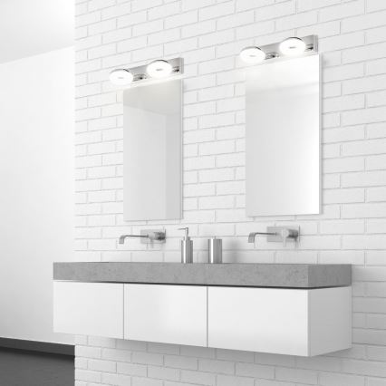 Rabalux - Світлодіодне освітлення у ванній кімнаті 2xLED/5W/230V IP44