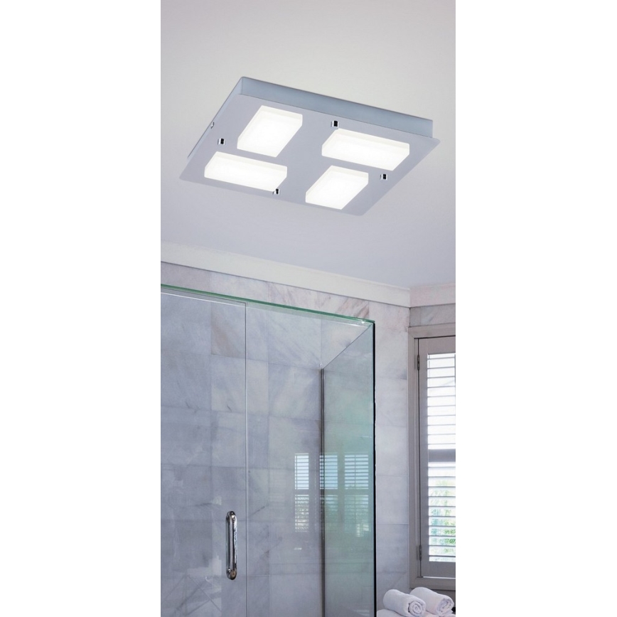 Rabalux - Світлодіодний стельовий світильник для ванної кімнати 4xLED/4,5W IP44